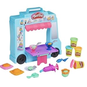 Play-Doh Kitchen Creations Ice Cream Truck Toy Playset for Kids